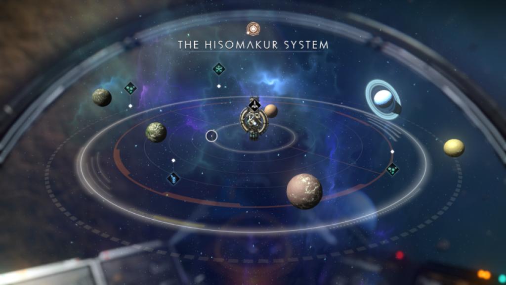 Using the new map in No Man's SKy