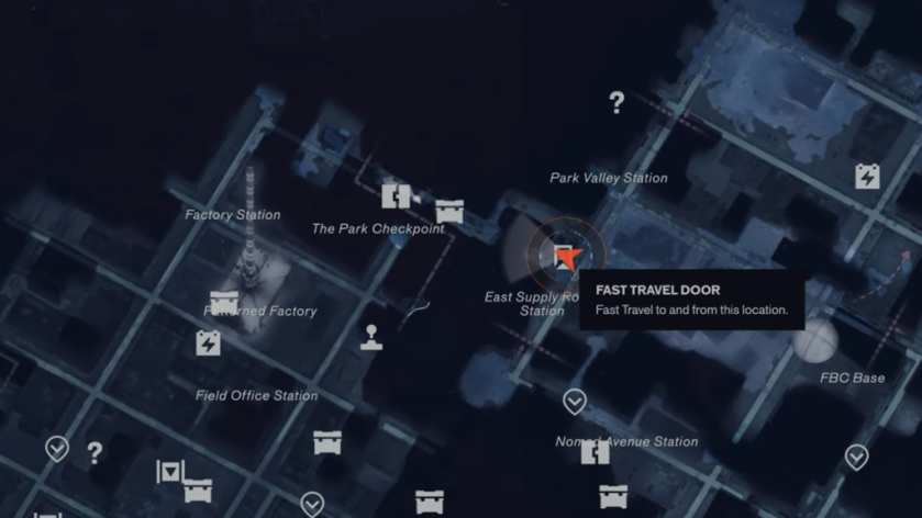 The Park Resonant location in CONTROL Resonant