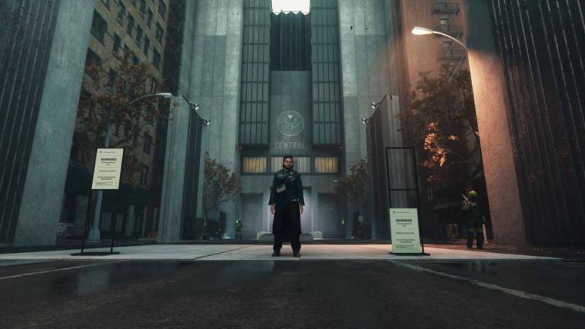 Dylan Faden wearing the MIO Specialist Robes in CONTROL Resonant.