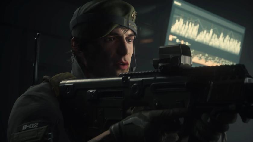 A soldier with a beret holds a gun in CrossfireX