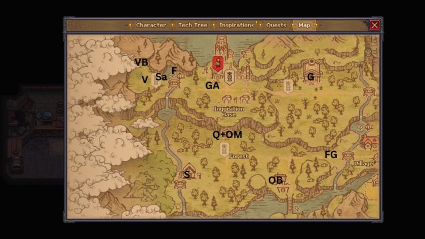 Complete Graveyard Keeper 2 map