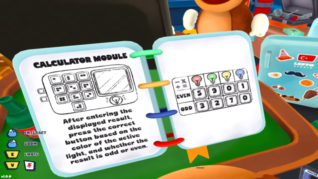 Solving the calculator puzzle