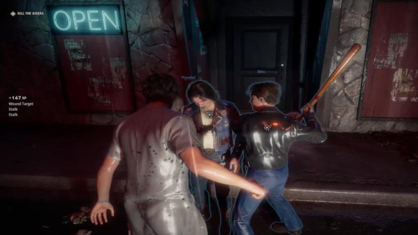 Killing a biker