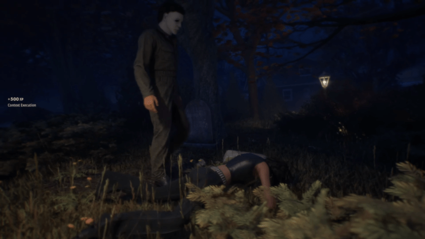 Killing Rachel with a gravestone