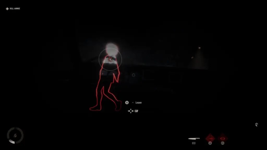 Strangling Annie in the car in Halloween: The Game
