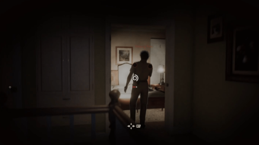 Cop at Wallace's house