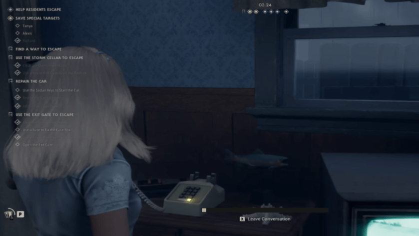 Calling the cops in Halloween