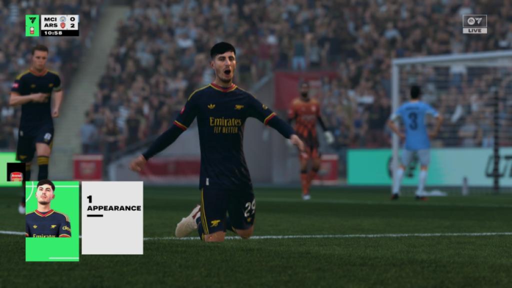 Goal celebration in FC 27