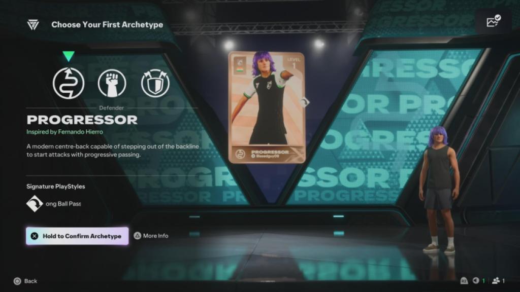 A player Archetype in FC 27