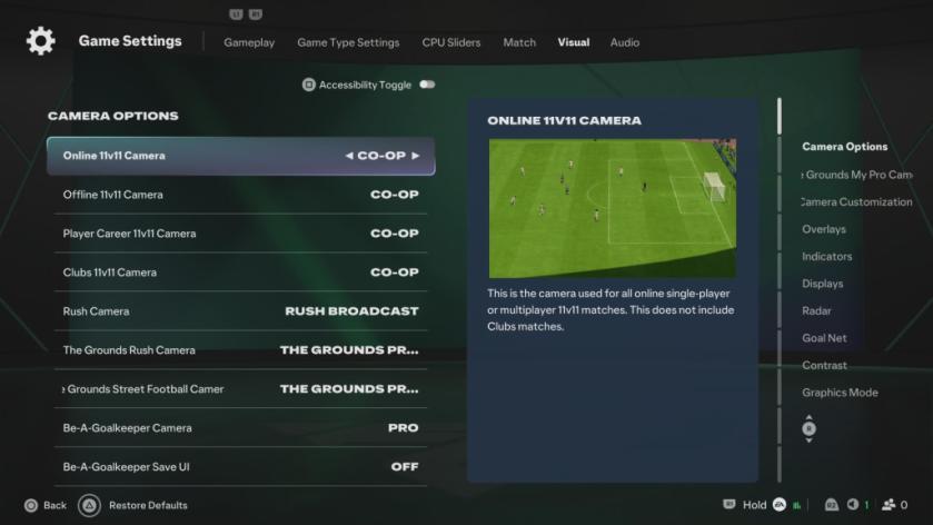 Best Camera and Controller settings in FC 27