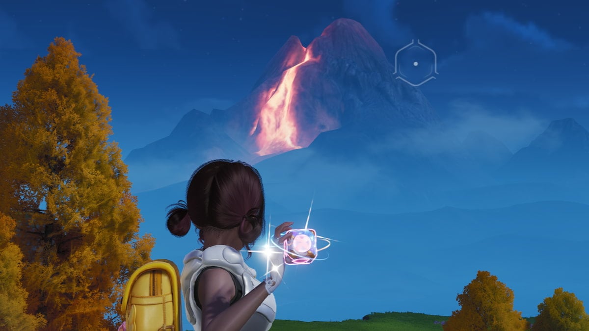 About to throw a sparkling cube in aniimo