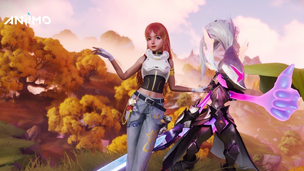 aniimo review cover featuring player standing on hill by aniimo