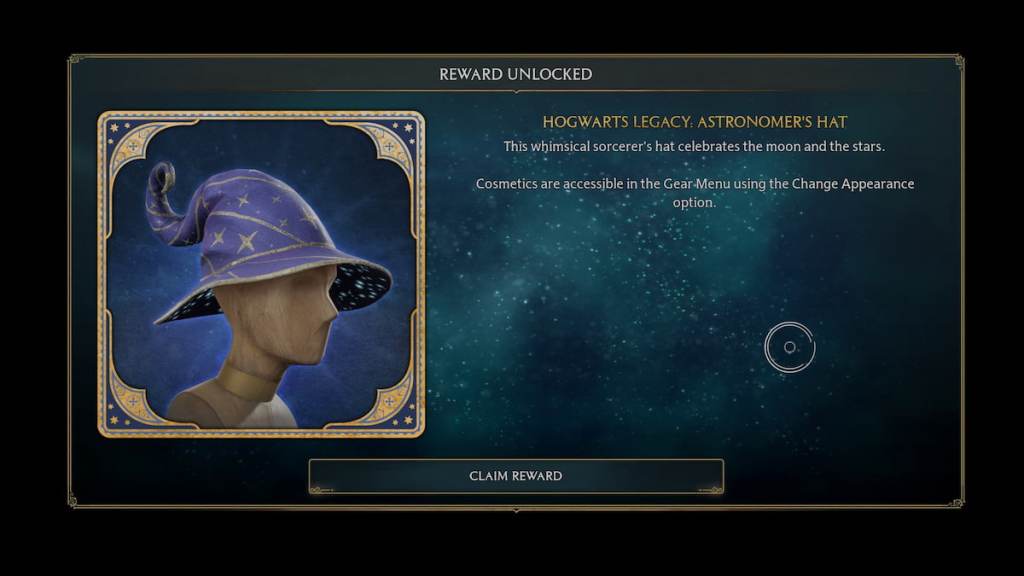 How to get free DLC Astronomer’s Hat in Hogwarts Legacy