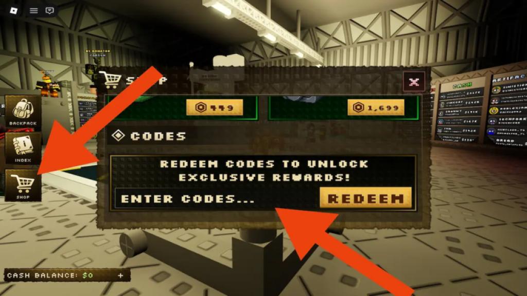 bloxrooms how to redeem codes