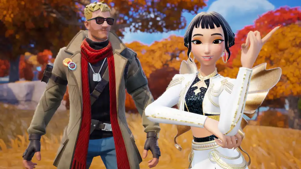 Dancing near Jones in fortnite