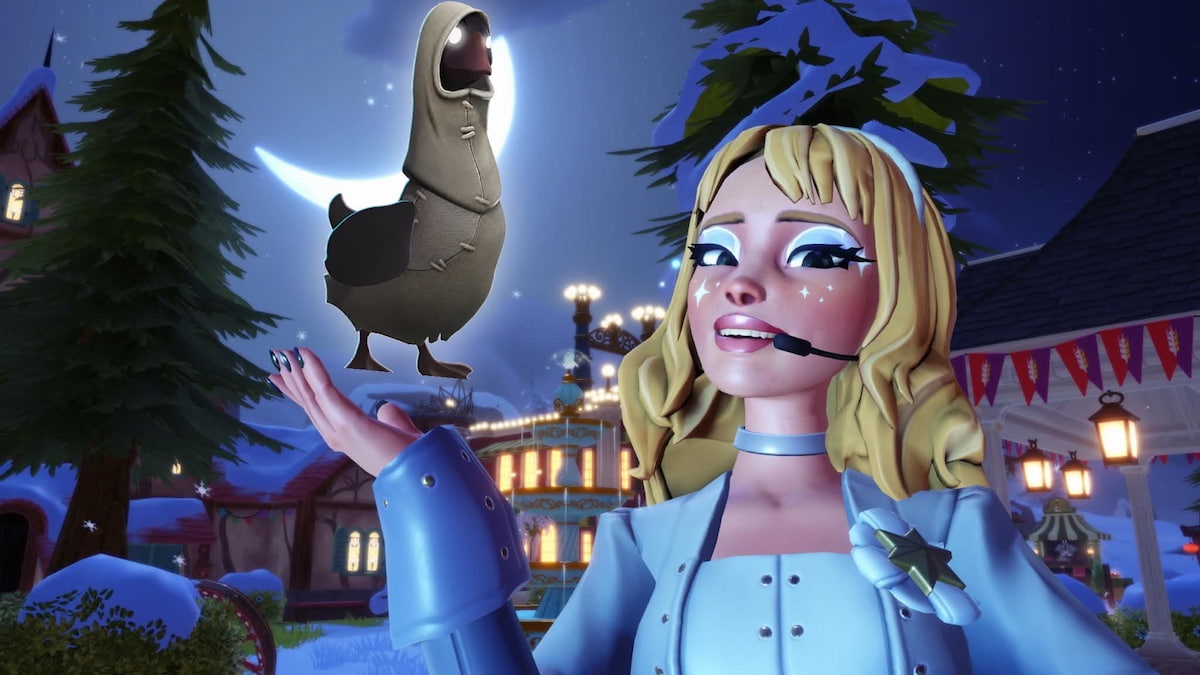 Deep Dark Secret Goose in Disney Dreamlight Valley