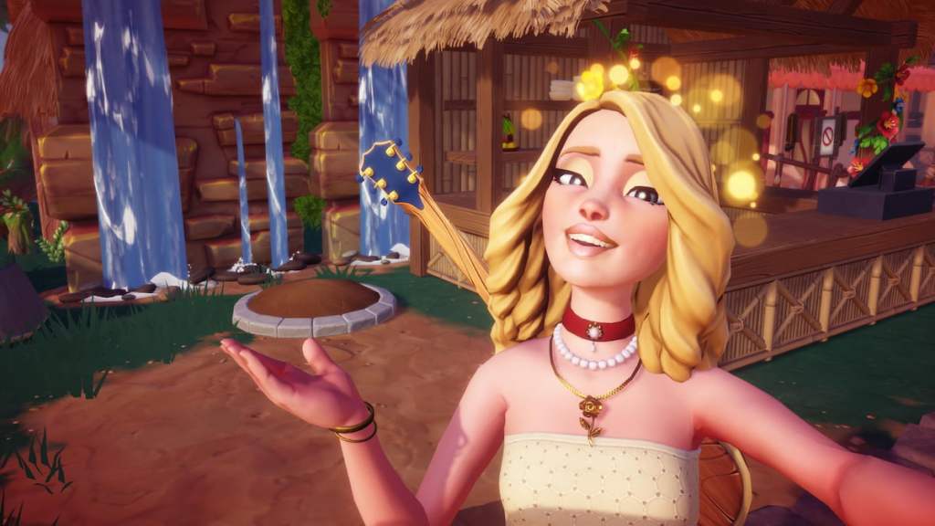 How to solve Flower Garden Restoration Puzzle #5 in Disney Dreamlight Valley Parks Floating Festival event