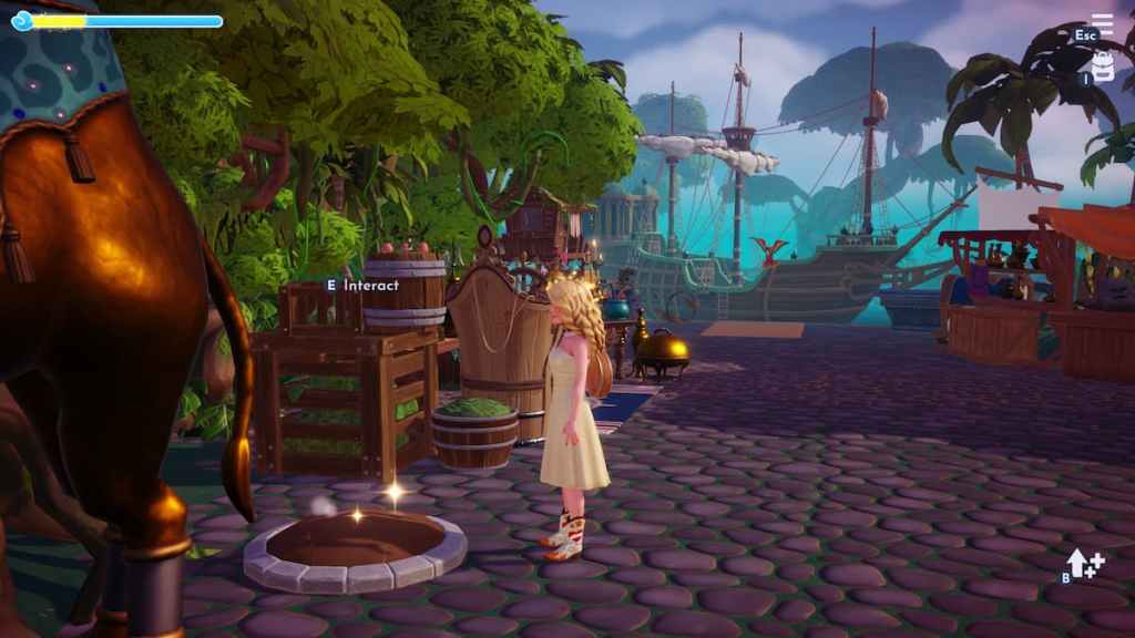 Flower Planter 4 in disney dreamlight valley