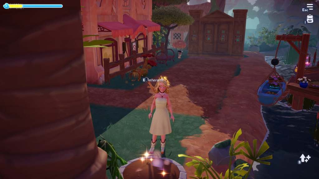 Flower Planter 5 in disney dreamlight valley