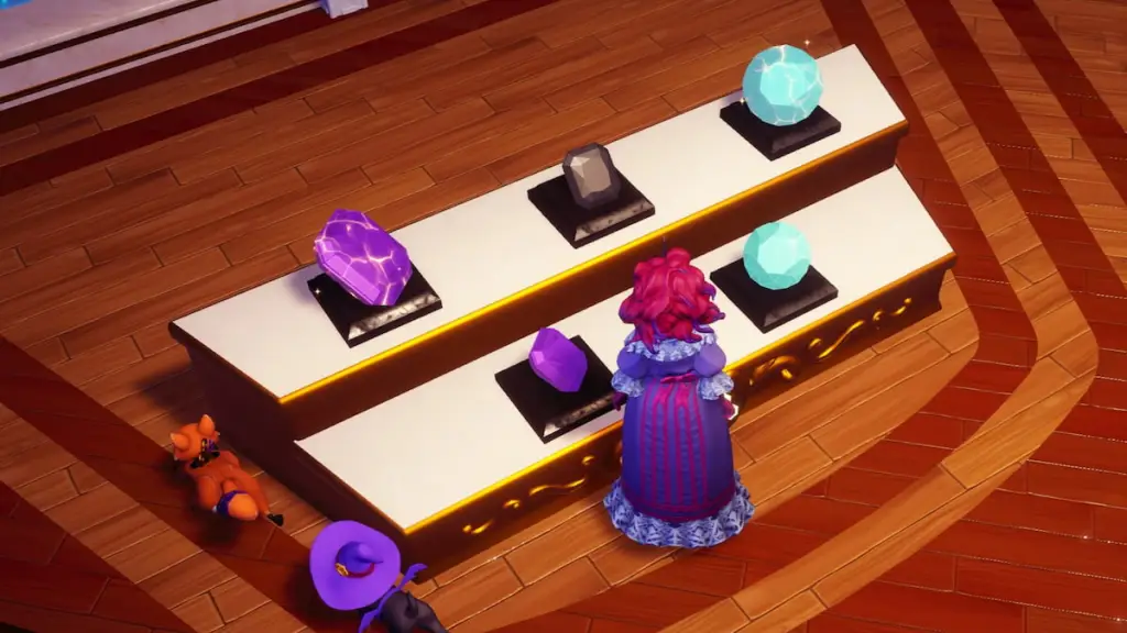 Forgotten Lands gems in disney dreamlight valley