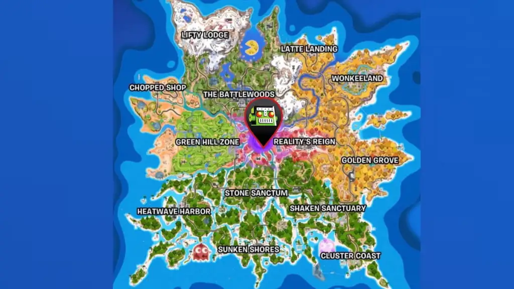 Geno map location in fortnite