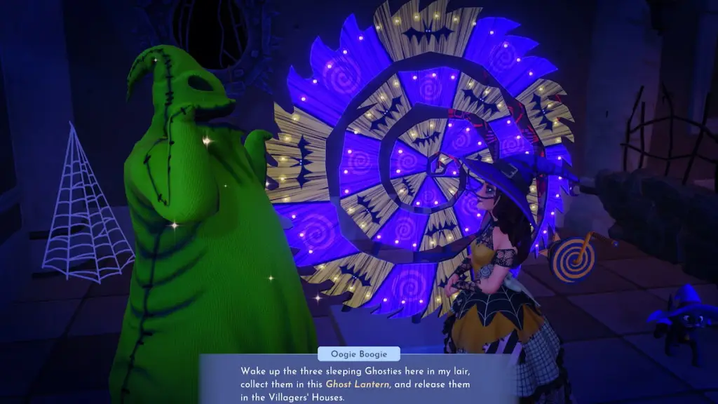 How to equip the Ghost Lantern in Disney Dreamlight Valley
