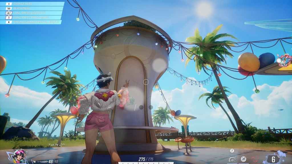 Hellfire beach cabana star spot in marvel rivals