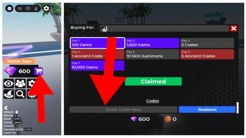 How to redeem Encounters SMASH Battles codes