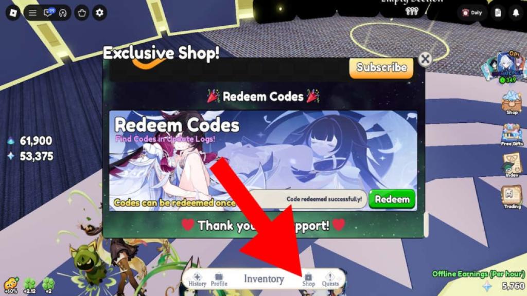 How to redeem Hoyoverse Gacha Simulator codes.