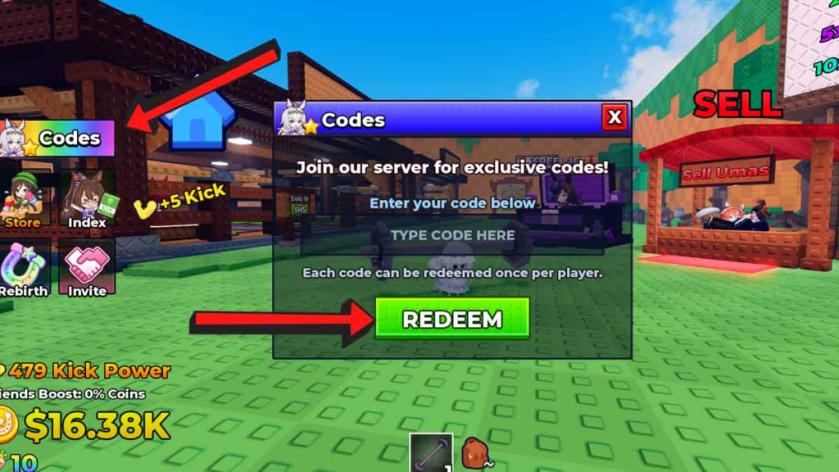 How To Redeem Kick an Uma Codes