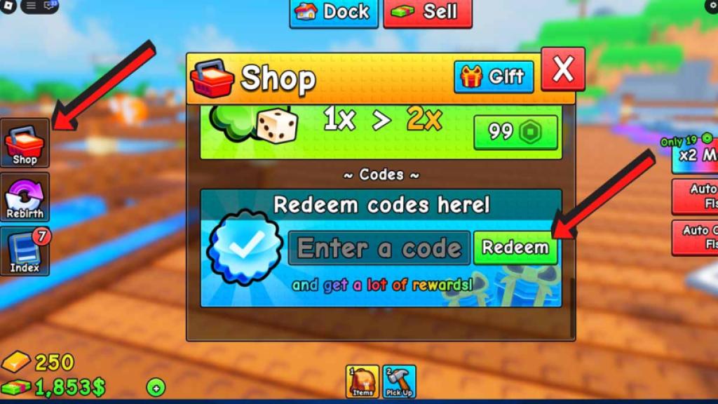 How To Redeem Roll a Fisherman Codes