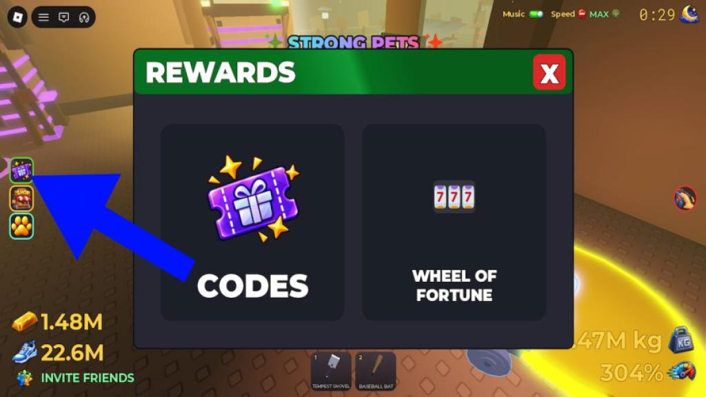 How to redeem codes in Sand to Rich