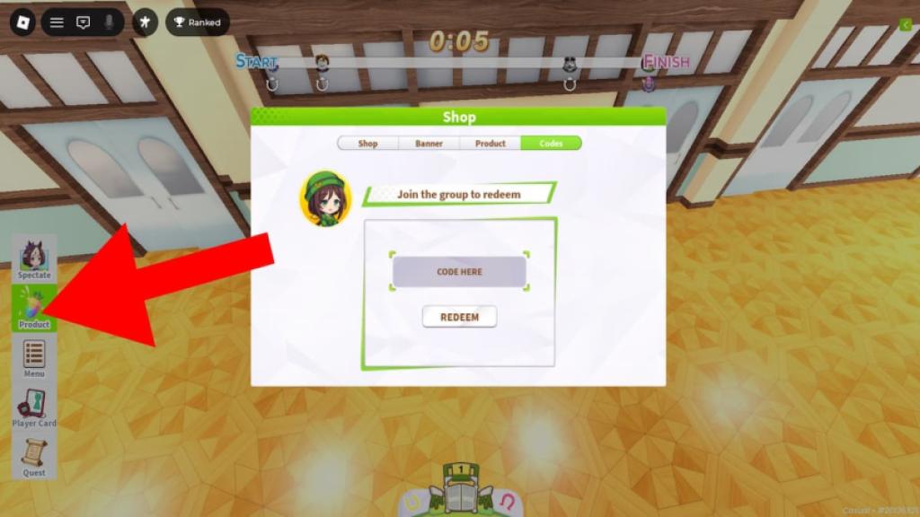 How to redeem Uma Racing codes.