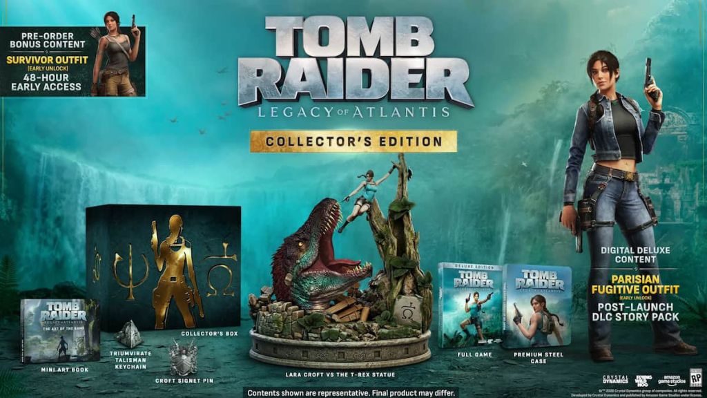 Tomb Raider Legacy of Atlantis Collector's Edition