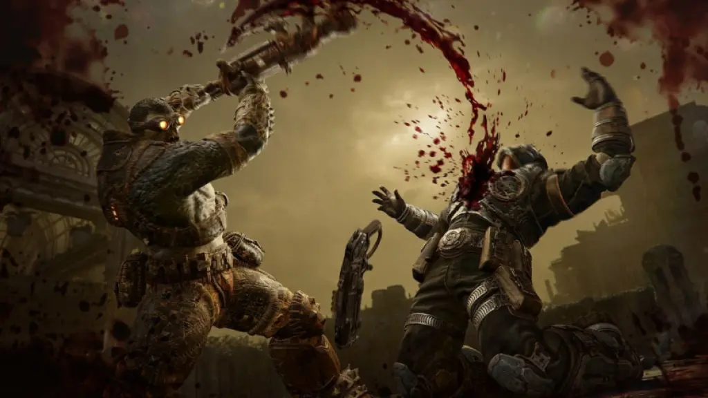 Gears E-Day Locust murdering Gear