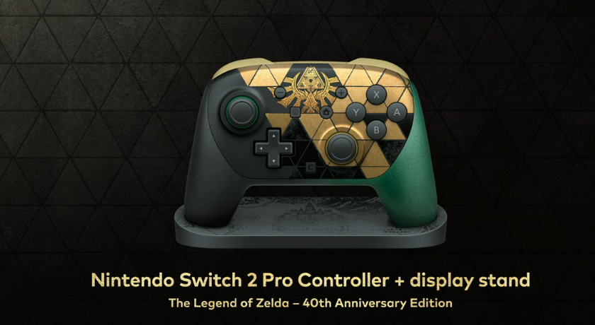 Zelda Switch 2 Pro Controller