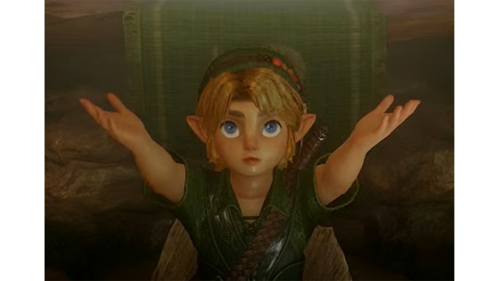 Wet Link in Ocarina of Time
