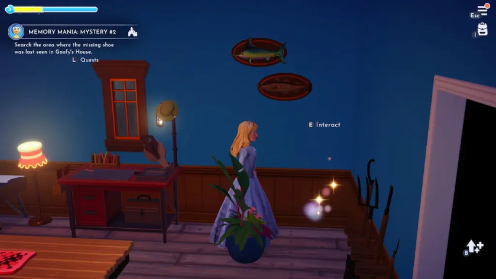 Missing boot sparkling spot in disney dreamlight valley