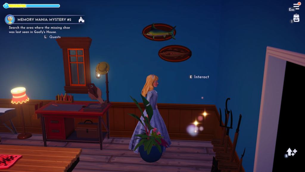 Missing shoe spot in disney dreamlight valley