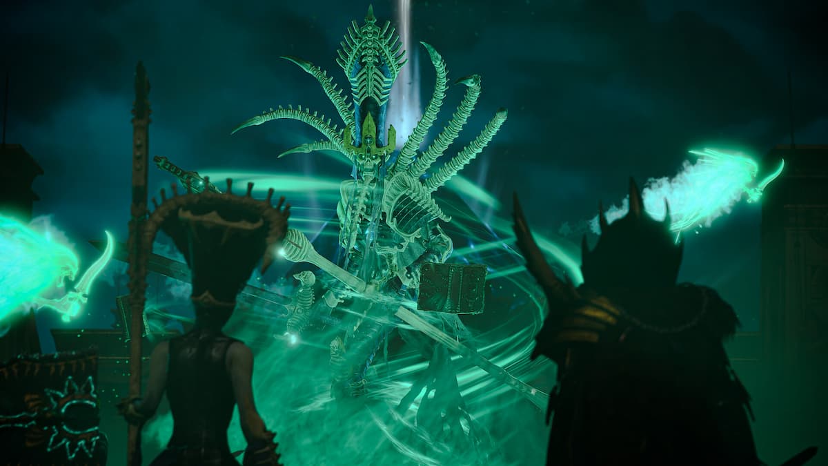 Nagash in Total War Warhammer 3 Lords of the End Times.