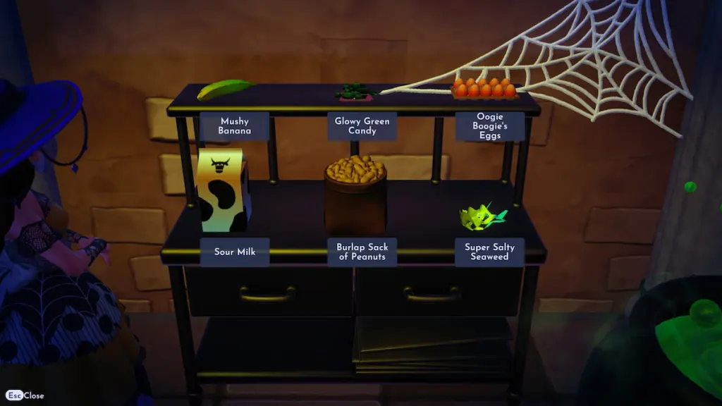 How to make Snake and Spider Stew in Disney Dreamlight Valley