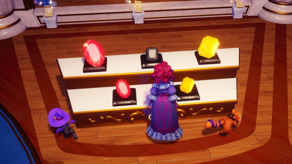 Plaza gems in disney dreamlight valley