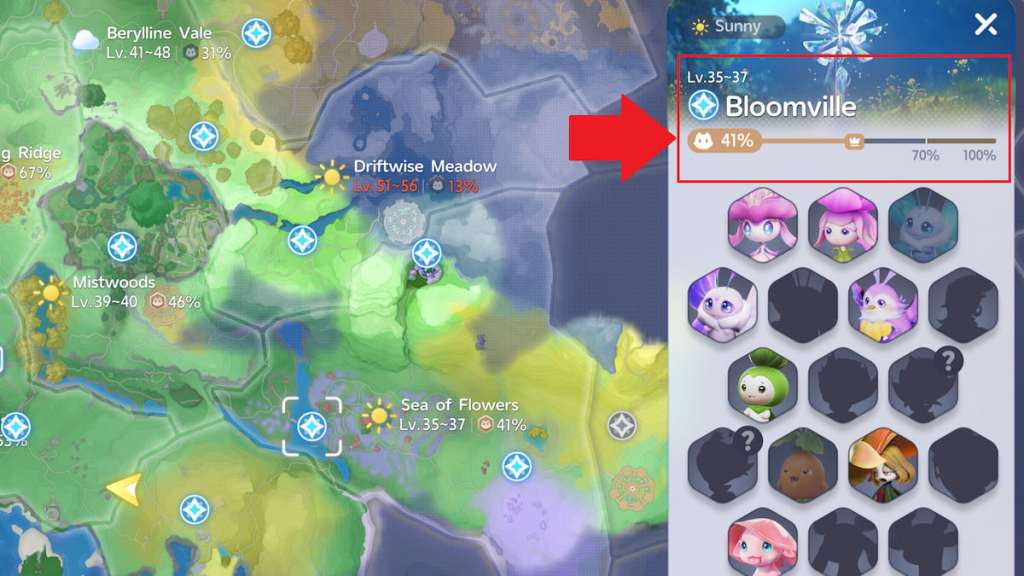 progress bar for collection marked in aniimo
