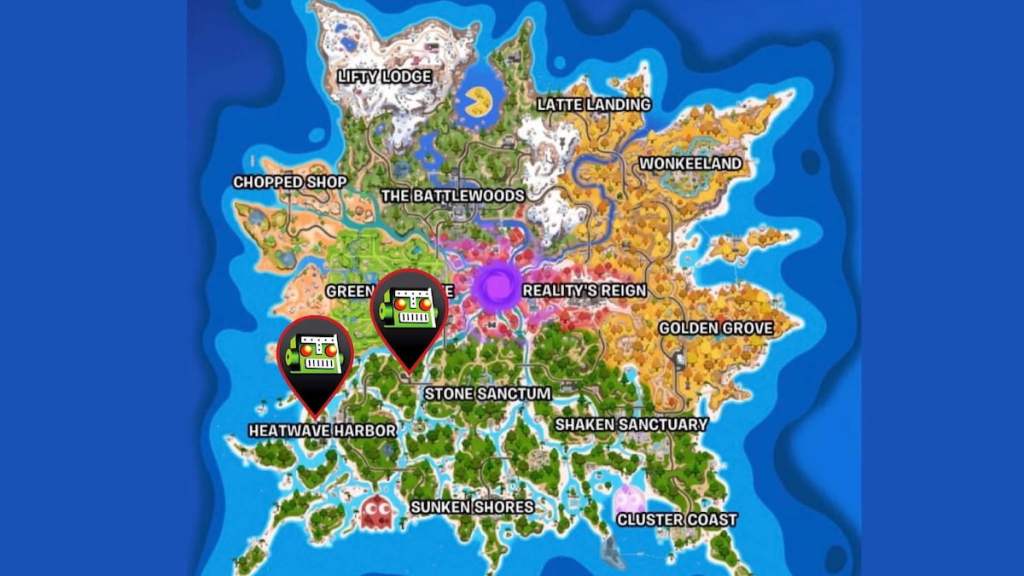 Second batch of audio logs map in fortnite