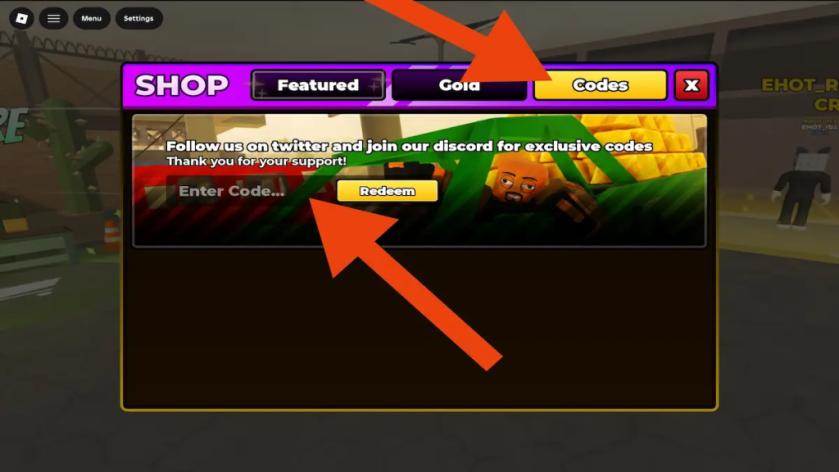 secure the checkpoint how to redeem codes