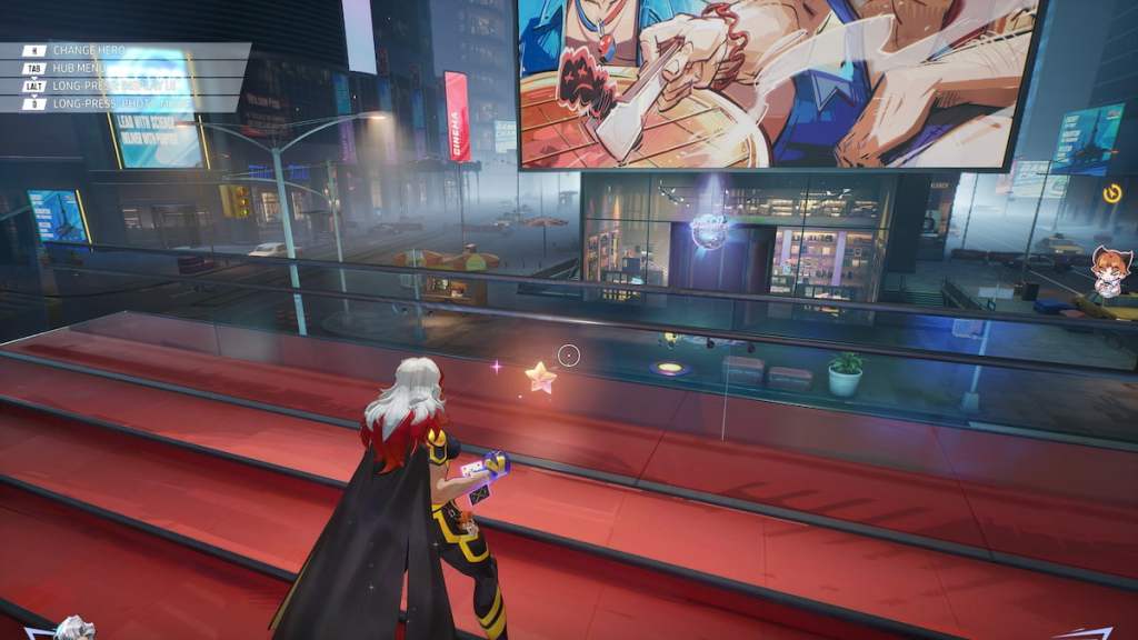 September 18 star on red stairs in marvel rivals