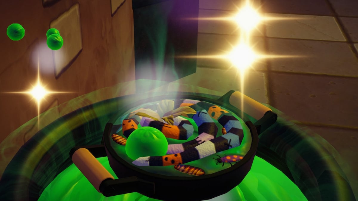 Snake and spider stew in disney dreamlight valley