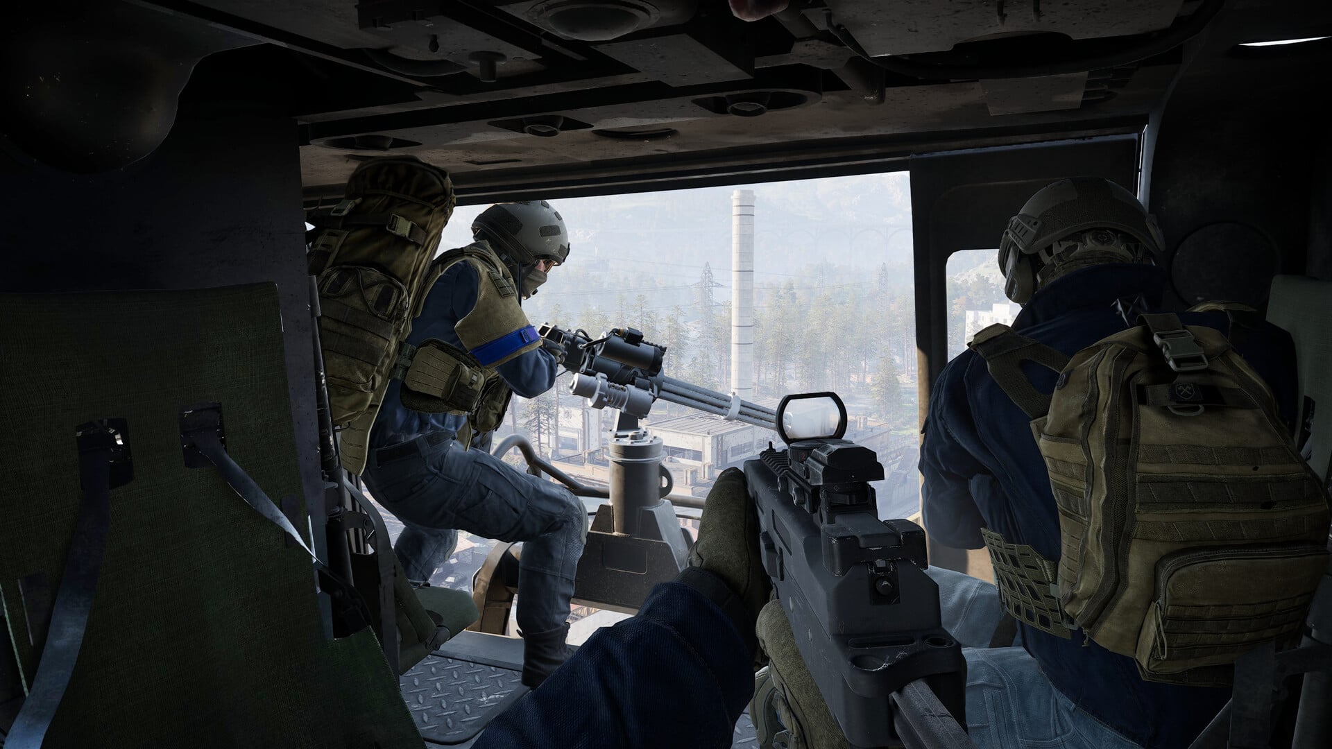 Firing at the enemy in WARDOGS