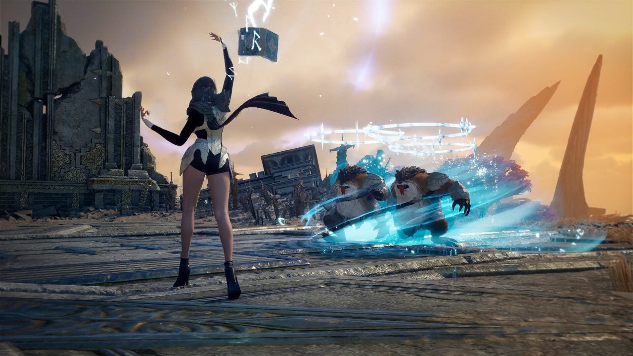 A player character