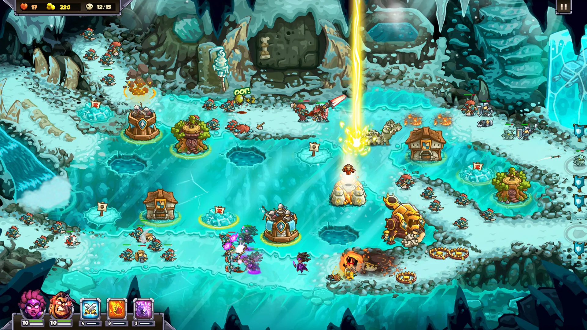 A round in Kingdom Rush 6